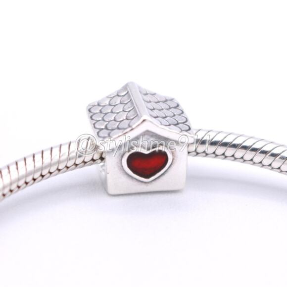 Authentic PANDORA Doghouse Charm - 790592EN27 - Picture 4 of 11